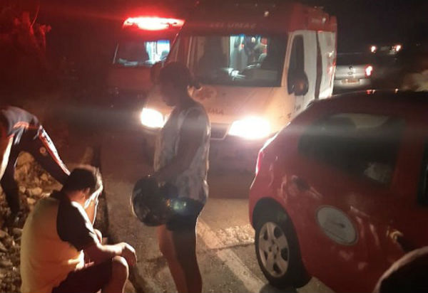 Rio de Contas: família fica ferida após veículo no qual estava cair em ribanceira na Serra das Almas