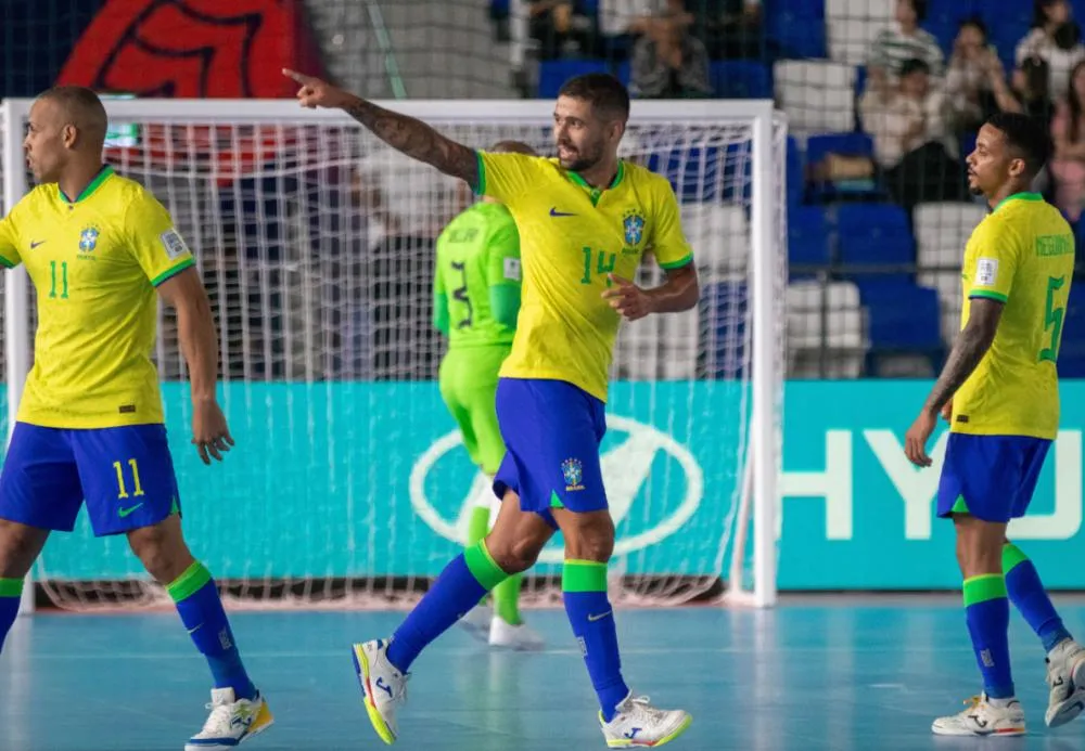 Seleção de Futsal está nas quartas de final da Copa do Mundo