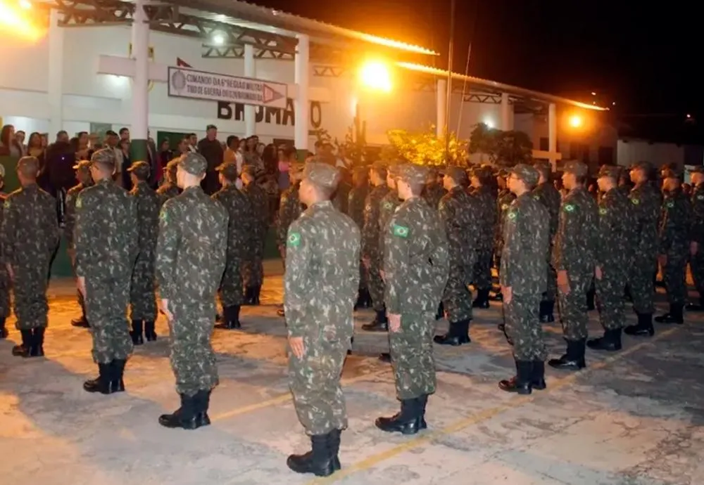 Tiro de Guerra de Brumado realiza formatura de matrícula da turma 2026