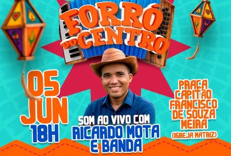 Forró do Centro começa nesta sexta-feira com show, quadrilha e comidas típicas na Praça da Matriz, em Brumado 