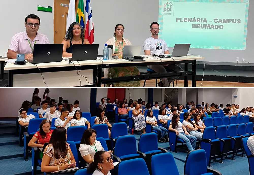 IFBA Campus Brumado discute futuro institucional em plenária do PDI 2025-2029