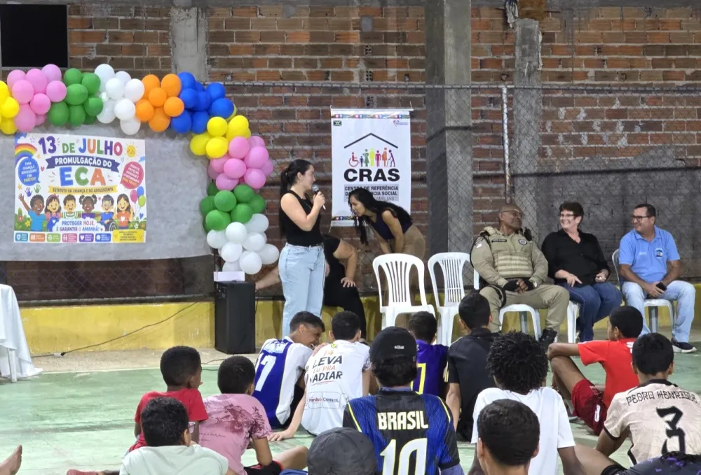 CRAS Estocada promove roda de conversa pelos 36 anos do ECA em Livramento