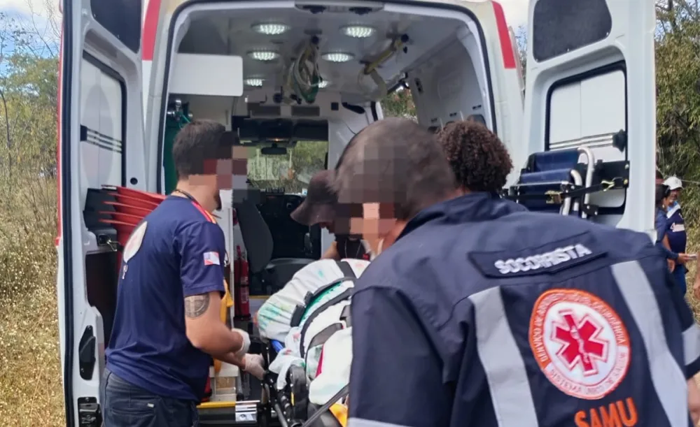 Polícia Militar acompanha resgate de mulher localizada em cisterna na zona rural de Candiba