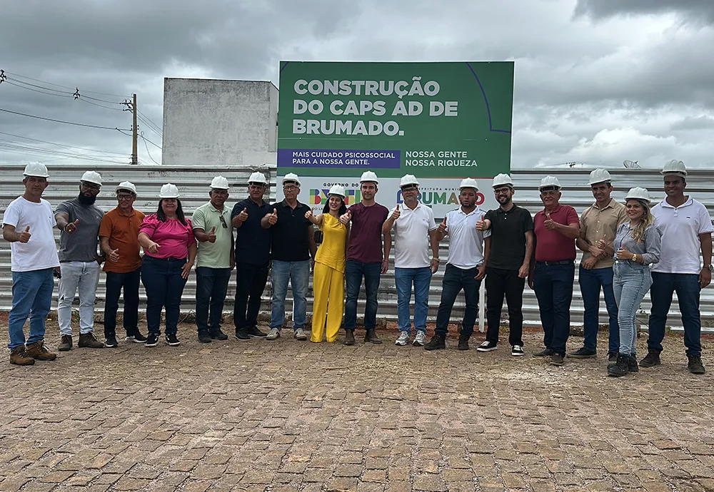 'Bora Brumado': Prefeito Fabrício Abrantes percorre obras e destaca maior pacote de investimentos da história do município