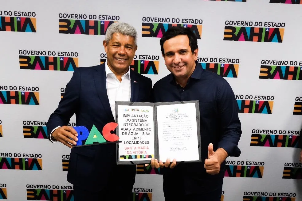 Prefeito aliado de ACM Neto garante apoio a Jerônimo Rodrigues: ‘estamos juntos nesse novo projeto’