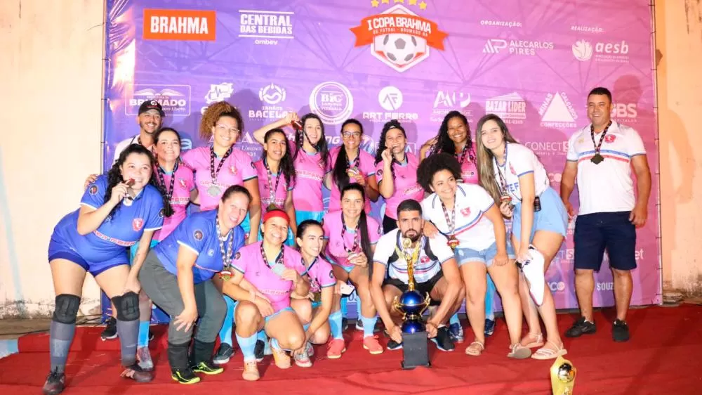 Elite Conquista a 1ª Copa Brahma de Futsal Feminino