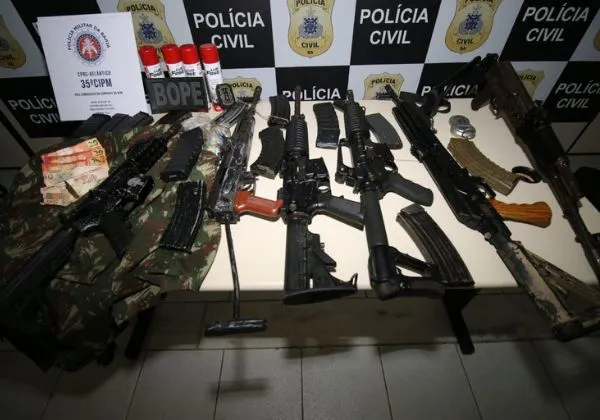 Polícia da Bahia aumenta em 50% as apreensões de armas e aparece no “Top 3” dos estados que mais localizaram armamentos no Brasil