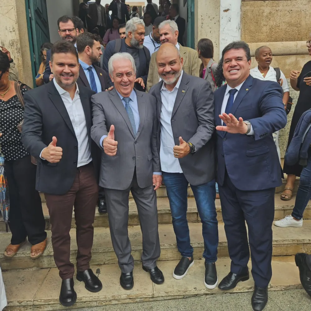 Deputado Marquinho Viana participa de homenagem a Gilberto Kassab em Salvador