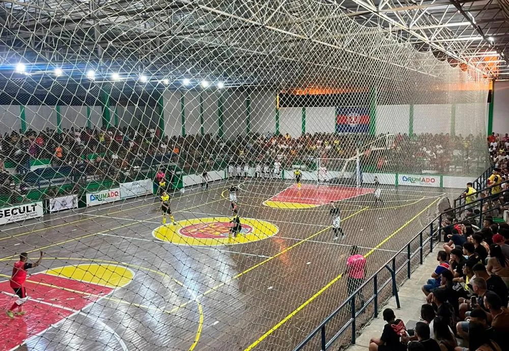 Semifinais do Brumadense de Futsal agitam o Ginásio Antônio Alves Ribeiro nesta sexta