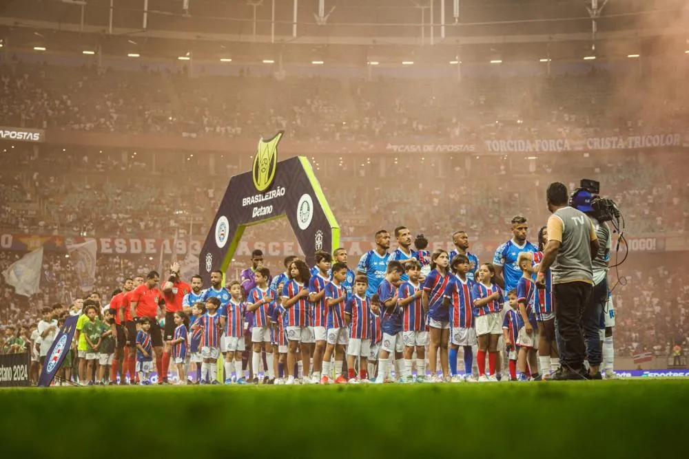 Bahia perde para o Palmeiras, na Fonte Nova