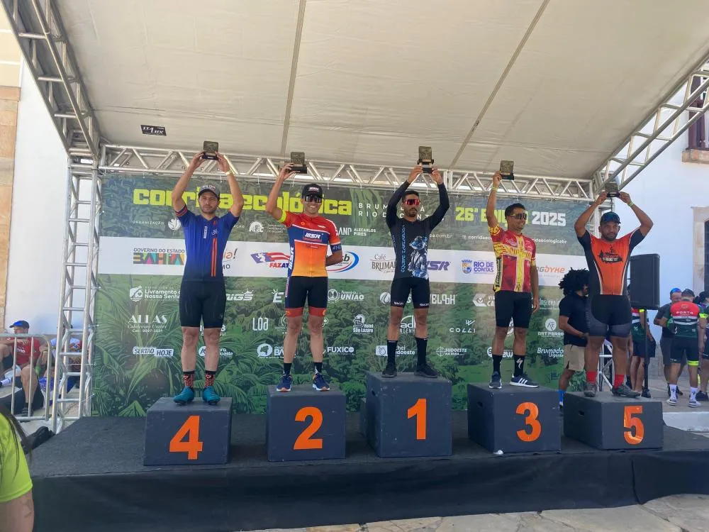 Brumadense Igor Neto conquista 2ª colocação na categoria Master A MTB na Corrida Ecológica Brumado a Rio de Contas