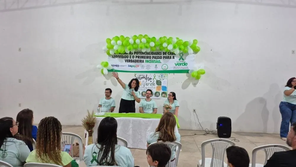 Setembro Verde mobiliza Brumado em defesa da inclusão da pessoa com deficiência