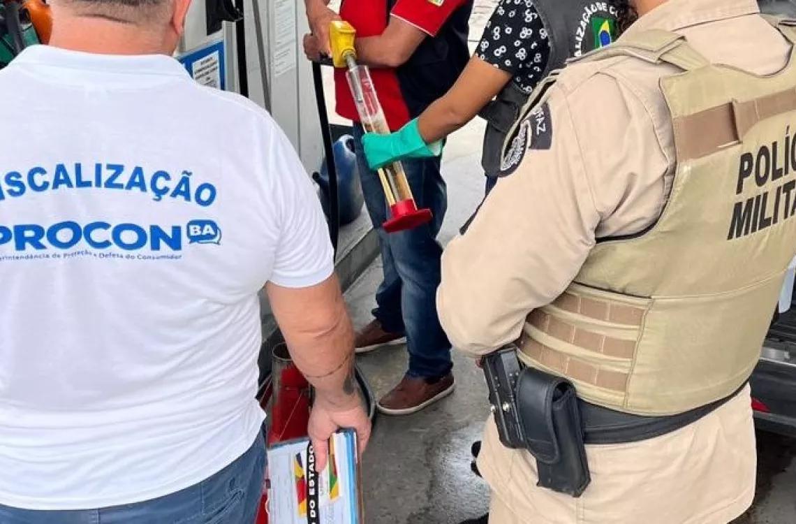 Operação Combustível Legal identifica irregularidades em postos de Porto Seguro e Eunápolis