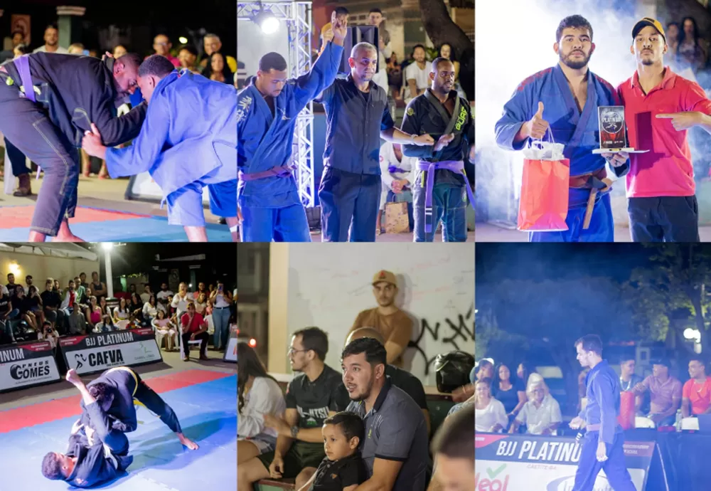 Evento de Jiu-Jitsu BJJ Platinum é um sucesso em Caetité