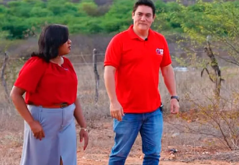 Guilherme Bonfim visita terreno onde serão construídas as 144 casas do Programa Minha Casa, Minha Vida, em Brumado