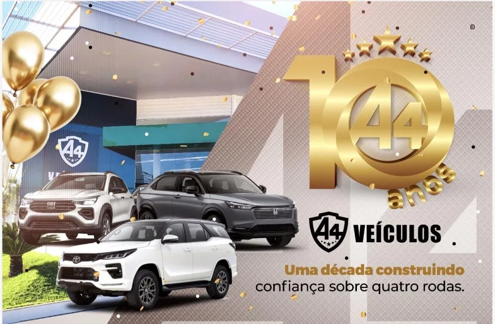 A4 Veículos comemora 10 anos com promoções especiais e premia clientes em Brumado