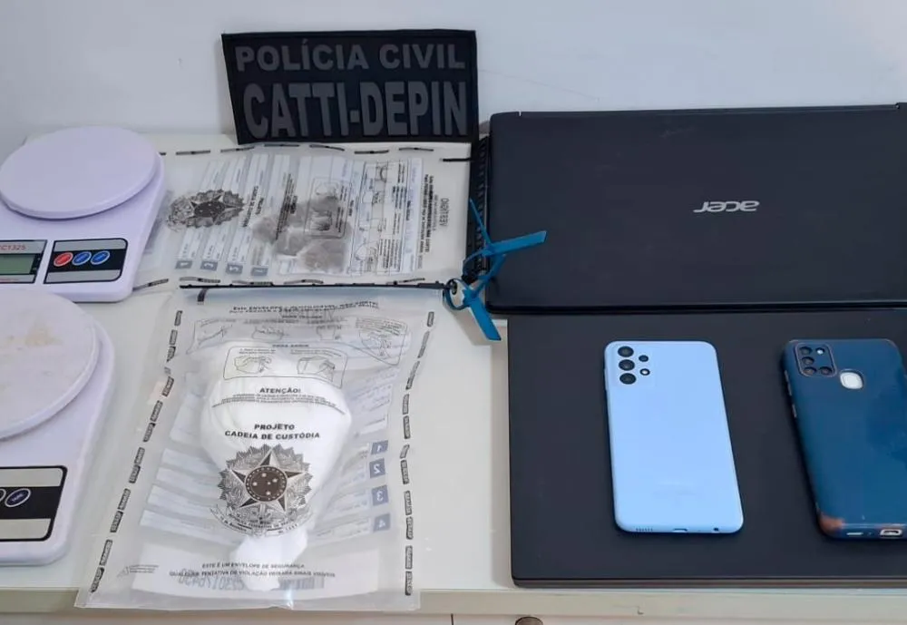 Homem é preso por tráfico de drogas e receptação em Seabra