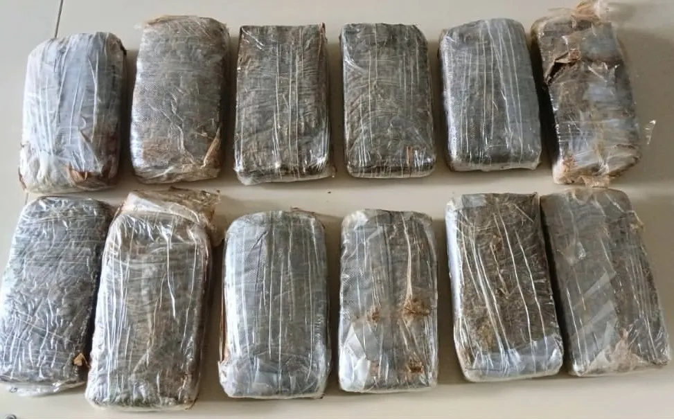 CIPE Sudoeste apreende cerca de 12 quilos de droga durante operação policial em Iuiú