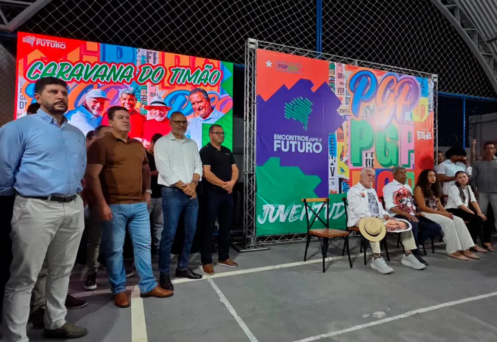 Marquinho Viana participa do PGP ao lado do governador Jerônimo Rodrigues e reforça compromisso com a Bacia do Paramirim