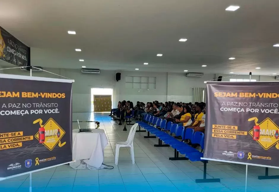 Maio Amarelo: Evento de abertura reforça conscientização no trânsito