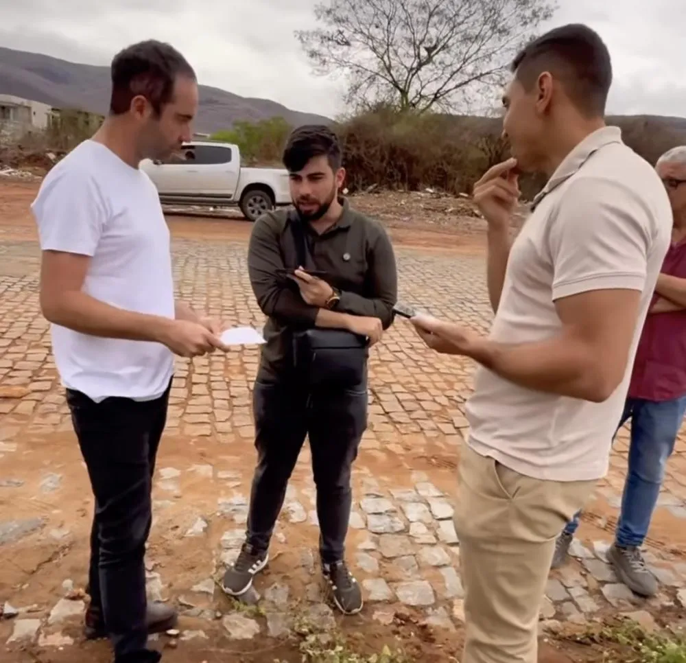 Prefeito Fabrício Abrantes recebe equipe da SSP-BA e avança em projeto da nova sede da Polícia Civil