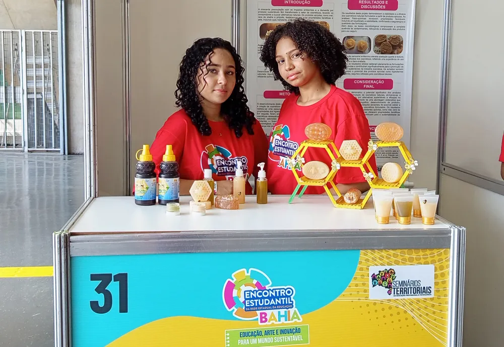Estudantes usam mel para desenvolver produtos de higiene e cuidado pessoal