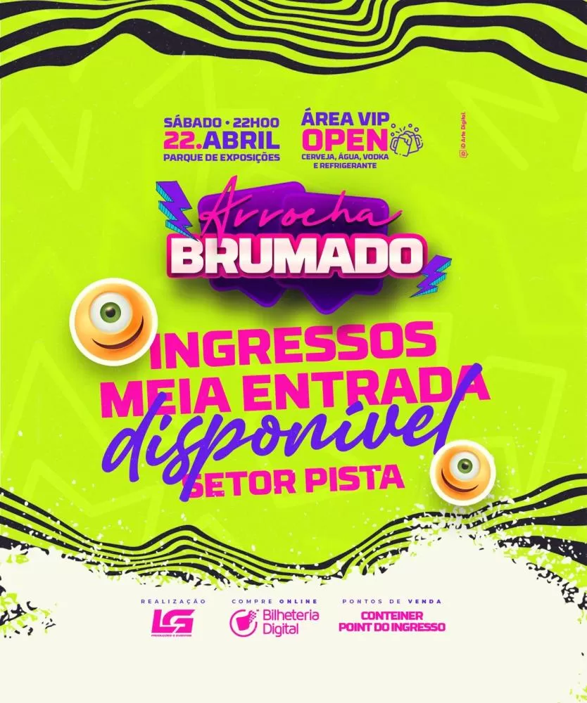 Desconto imperdível: Arrocha Brumado oferece meia entrada para estudantes e jovens com ID Jovem