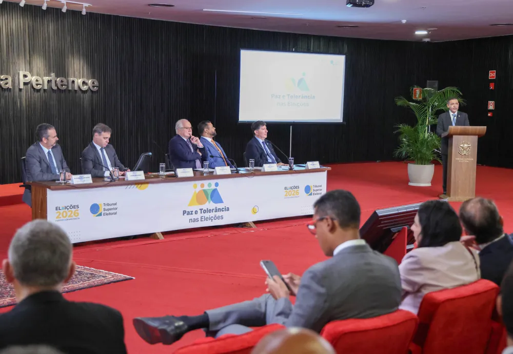 TSE celebra Pacto Nacional pela Paz e Tolerância nas Eleições 2026