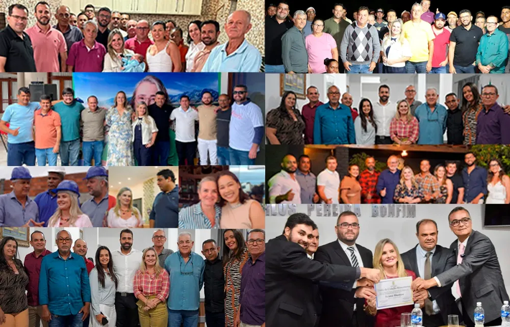 Ivana Bastos visita dez municípios para celebrar investimentos, reafirmar parcerias e receber homenagens