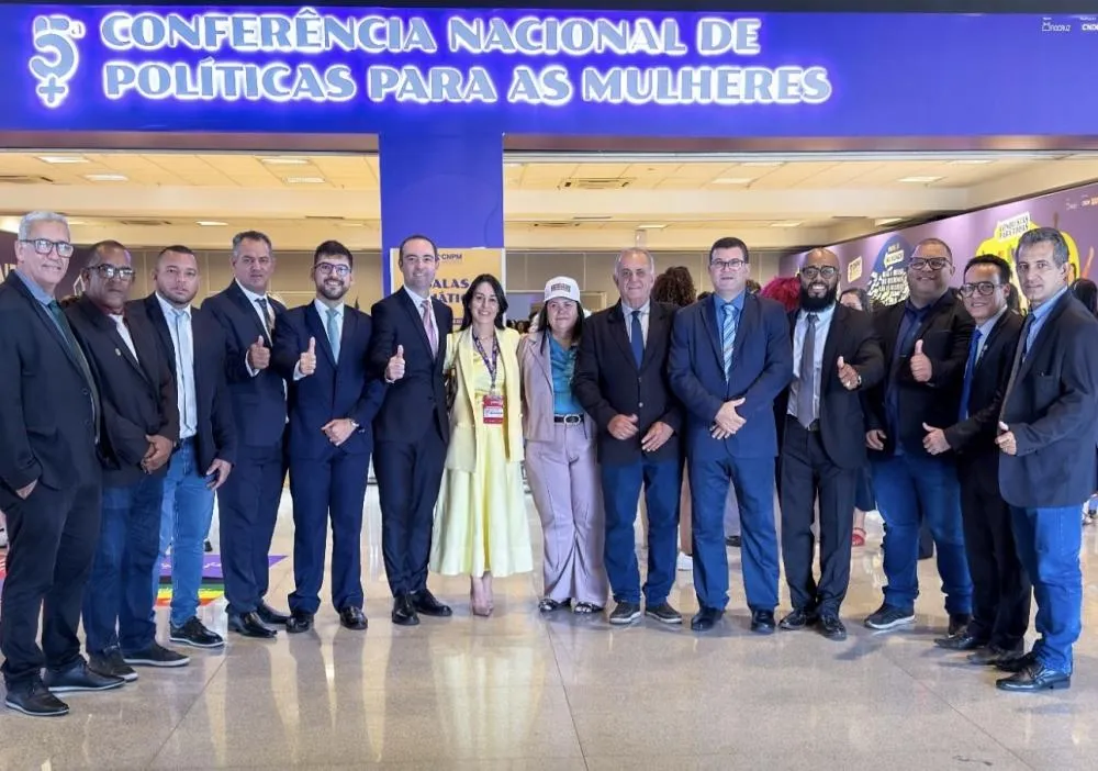 Vereadores reforçam presença de Brumado em Brasília ao lado do prefeito e da primeira-dama na Conferência Nacional de Políticas para as Mulheres