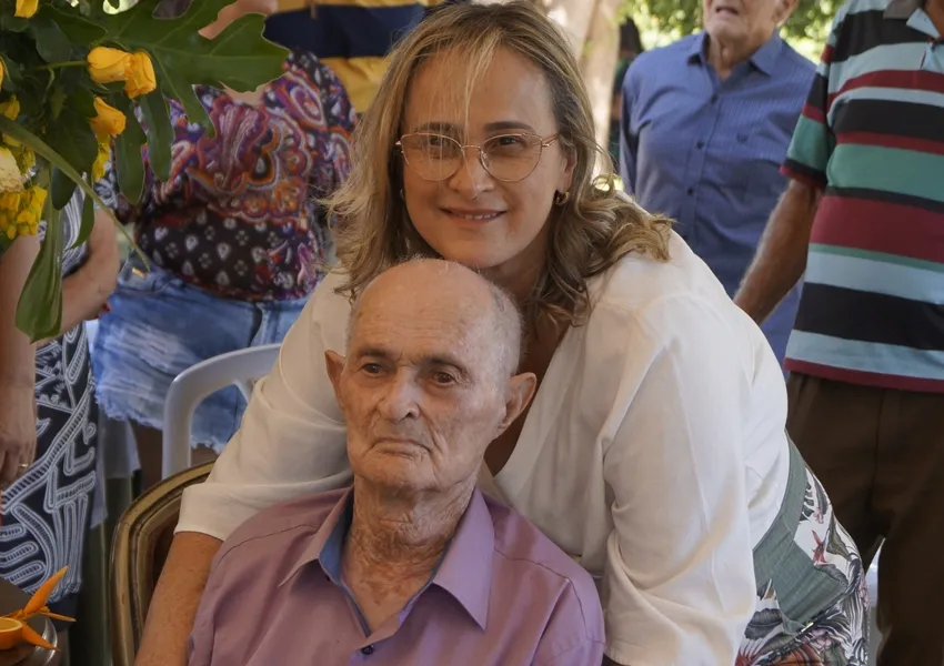 Morre aos 96 anos o pai da prefeita de Livramento de Nossa Senhora, Joanina Sampaio