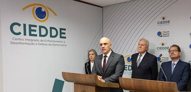 Presidente do TSE inaugura Centro Integrado de Combate à Desinformação