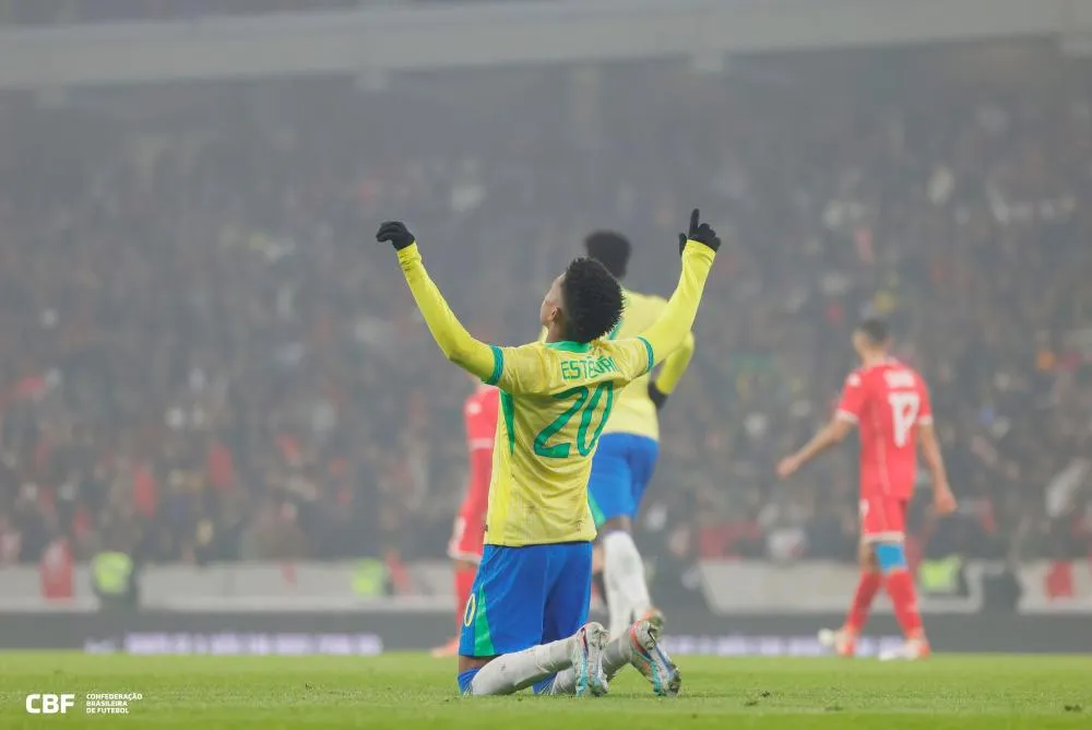 Brasil empata com a Tunísia por 1 x 1 em Lille, na França