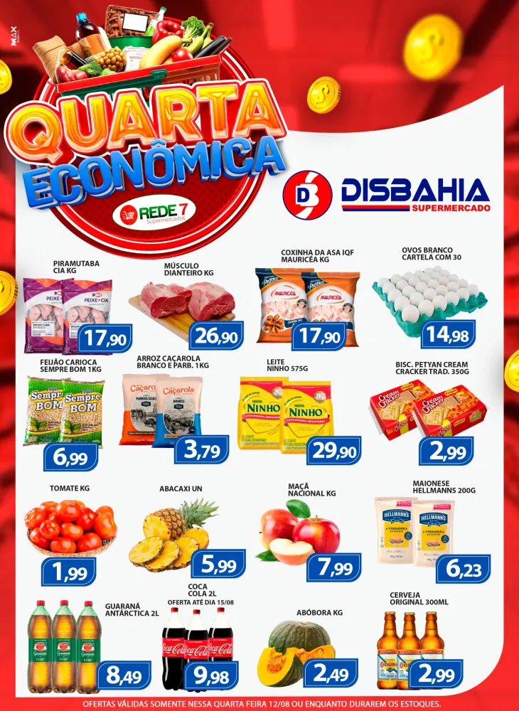 Economize na Quarta Econômica do Disbahia