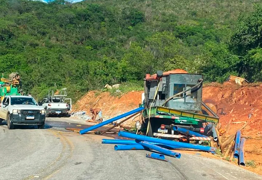 Colisão é registrada em trecho conhecido como 'Curva da Morte' na região de Rio de Contas