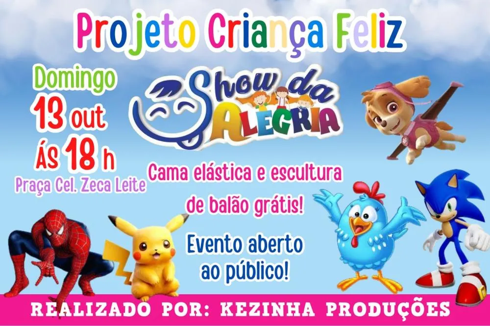 Kezinha Produções realiza o 8º Projeto Criança Feliz em Brumado