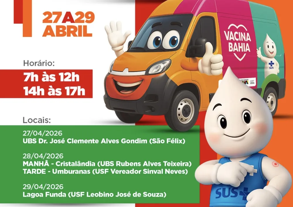 Vacimóvel chega a Brumado e amplia acesso à vacinação em diversos bairros