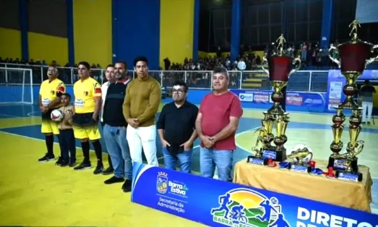Equipe do Bahia é campeã do Campeonato Municipal de Futsal em Barra da Estiva