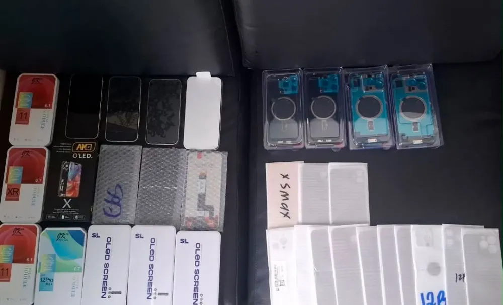 TOR da CIPRv Brumado apreende celulares com indícios de descaminho na BA-263