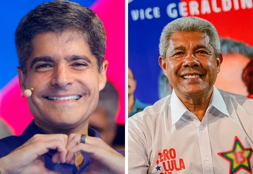 Quaest aponta empate técnico entre ACM Neto e Jerônimo Rodrigues na disputa pelo Governo da Bahia