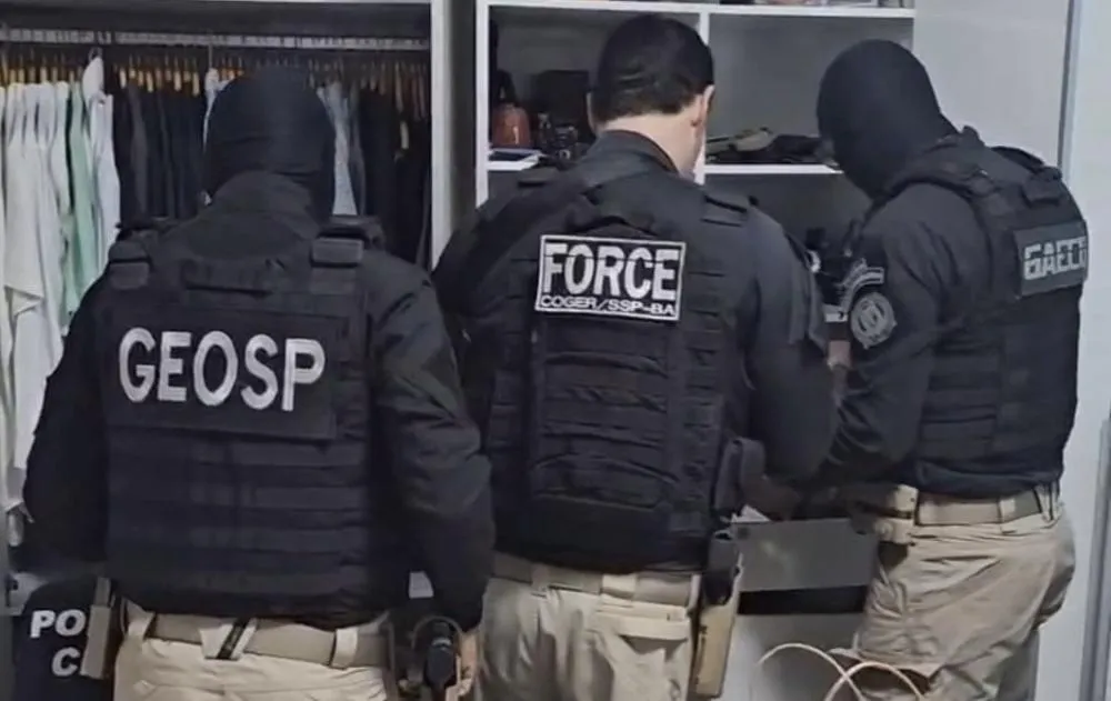 Segunda fase da “Operação Sangue Oculto” cumpre mandados de busca e apreensão contra policial civil em municípios do interior baiano
