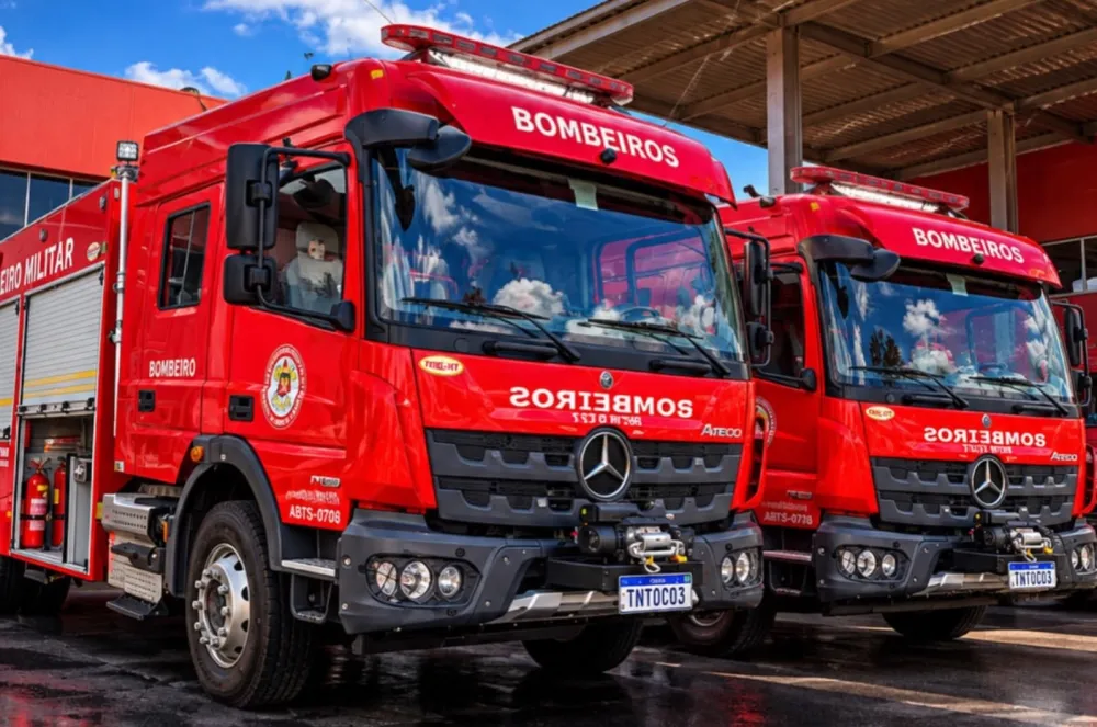 7º BBM recebe novas viaturas para reforçar atendimento de emergências em Brumado, Conquista e Guanambi