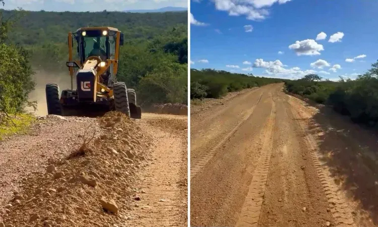 Tanhaçu recupera 27 km de estradas vicinais e melhora acesso a comunidades rurais