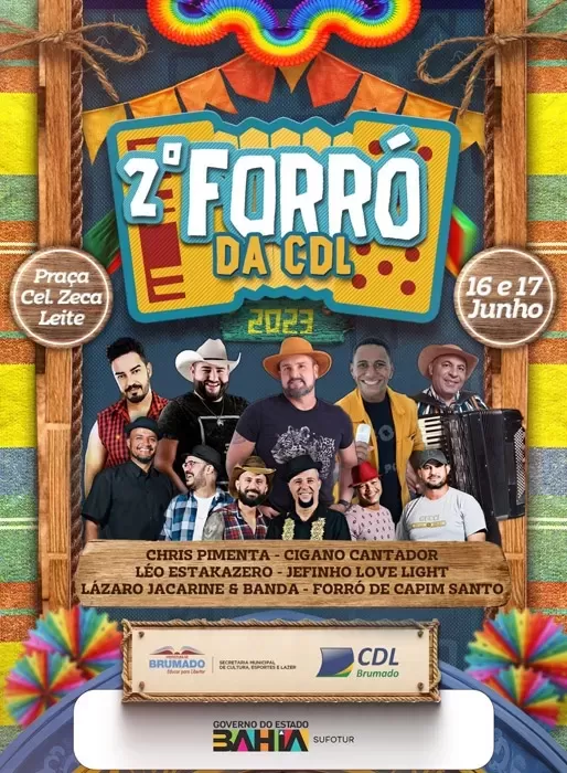 Brumado: Começa hoje (16) o Forró da CDL