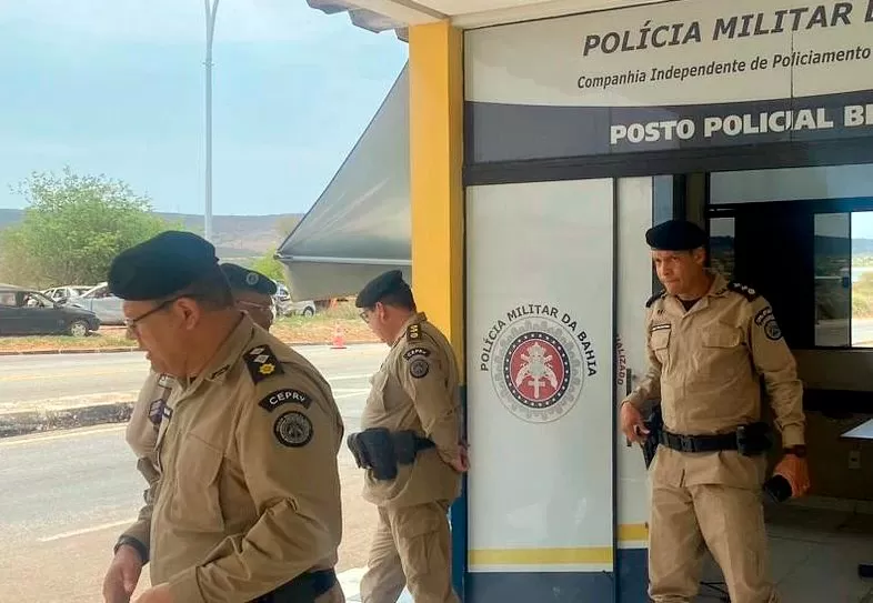 Comandante do CEPRv realiza visita aos postos da CIPRv/Brumado