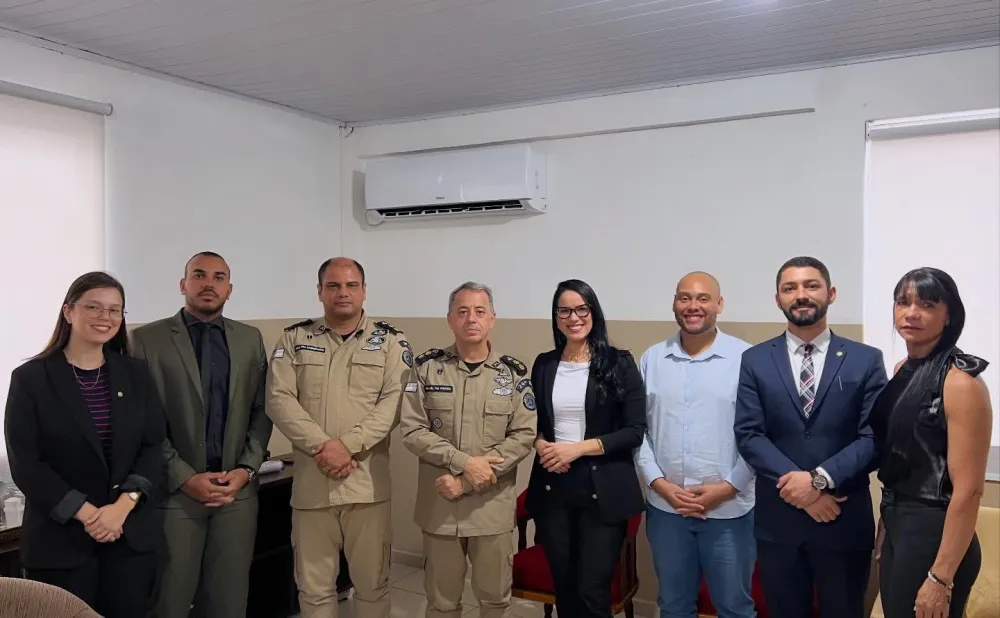 CONSEG de Brumado visita novo comandante do 24º BPM e reforça parceria pela segurança