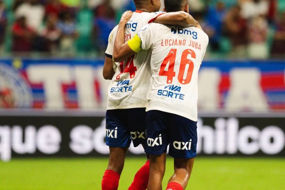 Bahia vence o Bragantino por 2×0 e segue invicto na Série A