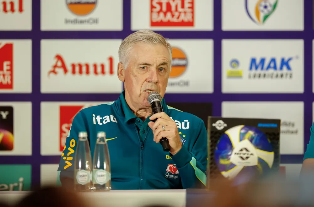 Ancelotti garante tranquilidade aos convocados para Super Data FIFA: “São testes, não é uma prova para eles”
