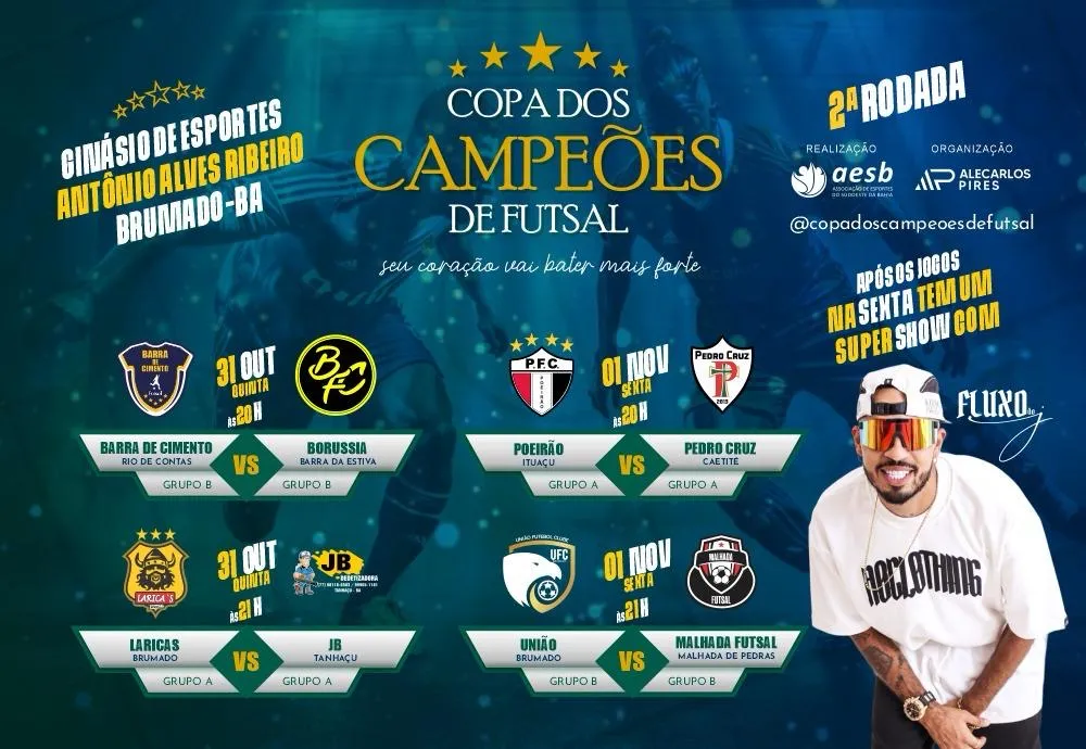Brumado: Copa dos Campeões Aquece a Região com Jogos Eletrizantes e Grande Sucesso