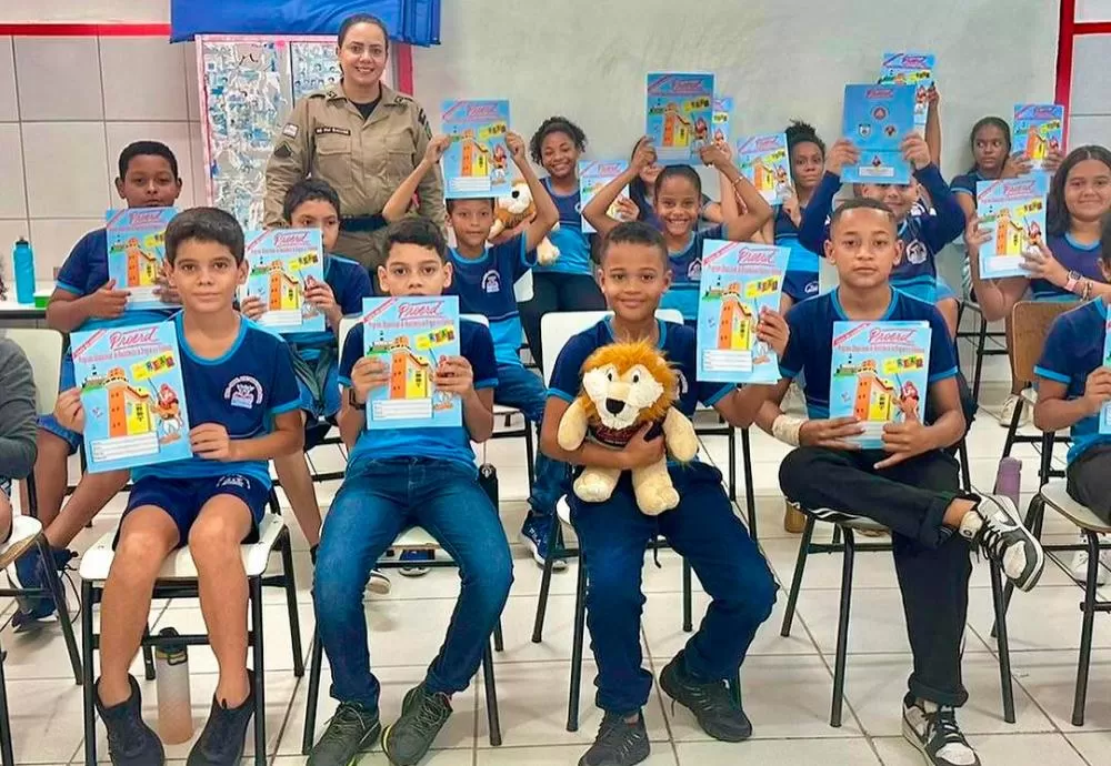 Início do Programa PROERD em Brumado visa conscientizar alunos sobre drogas e violência